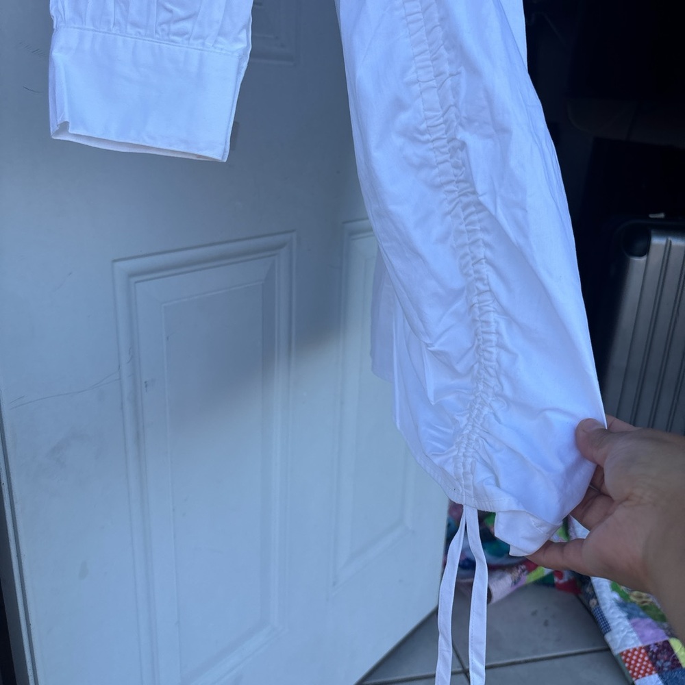 PrettyLittleThing White Collared Shirt - Picture 2 of 7